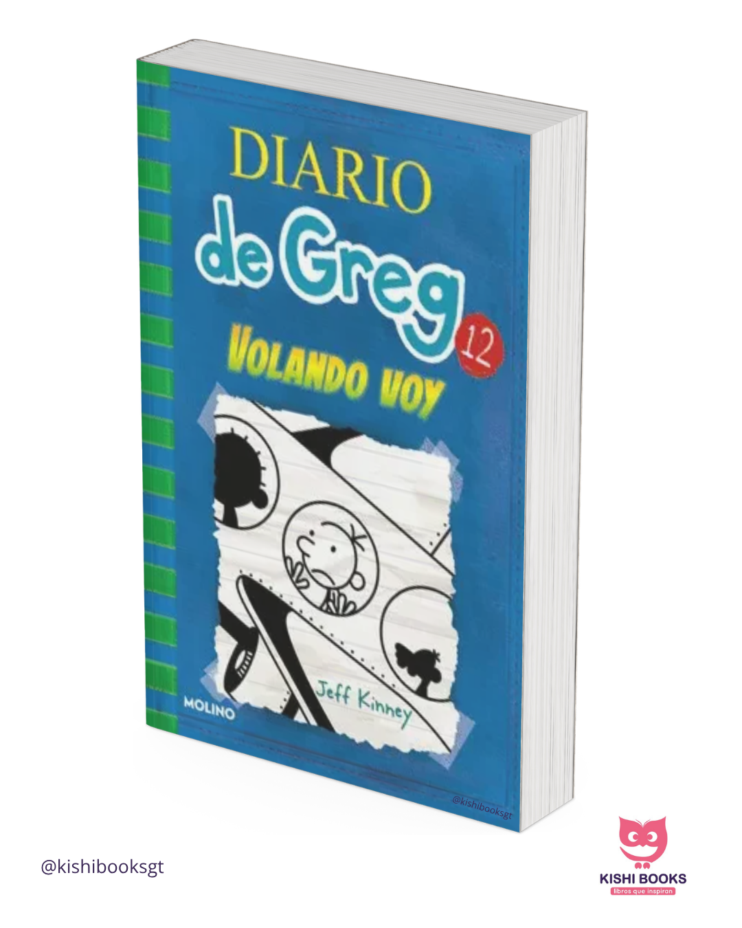 Diario de Greg #12: Volando voy