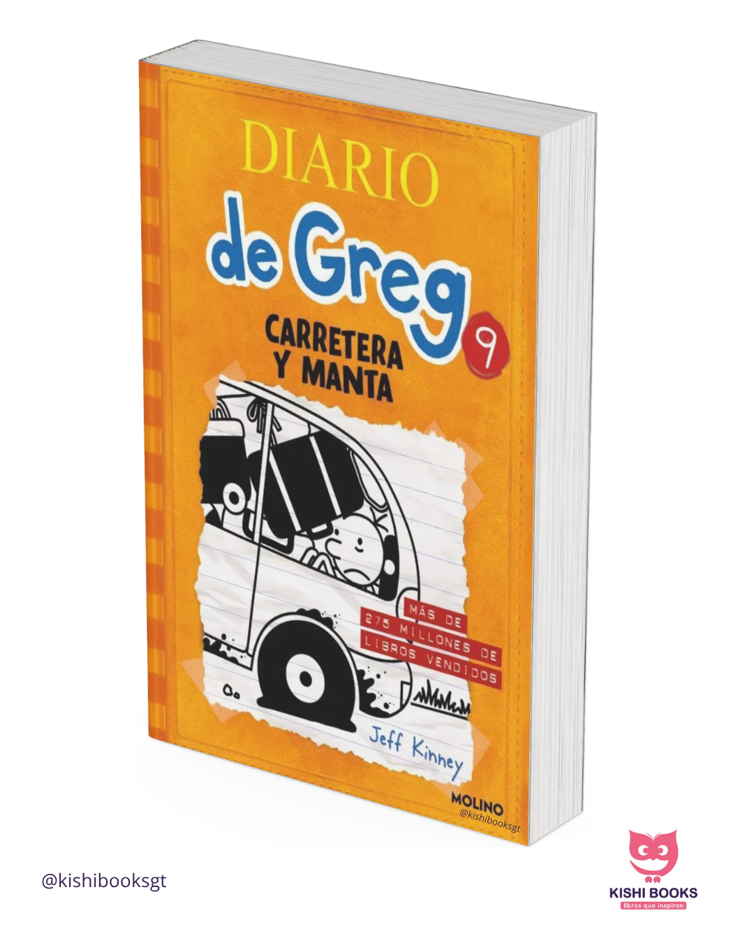 Diario de Greg #9: Carretera y manta