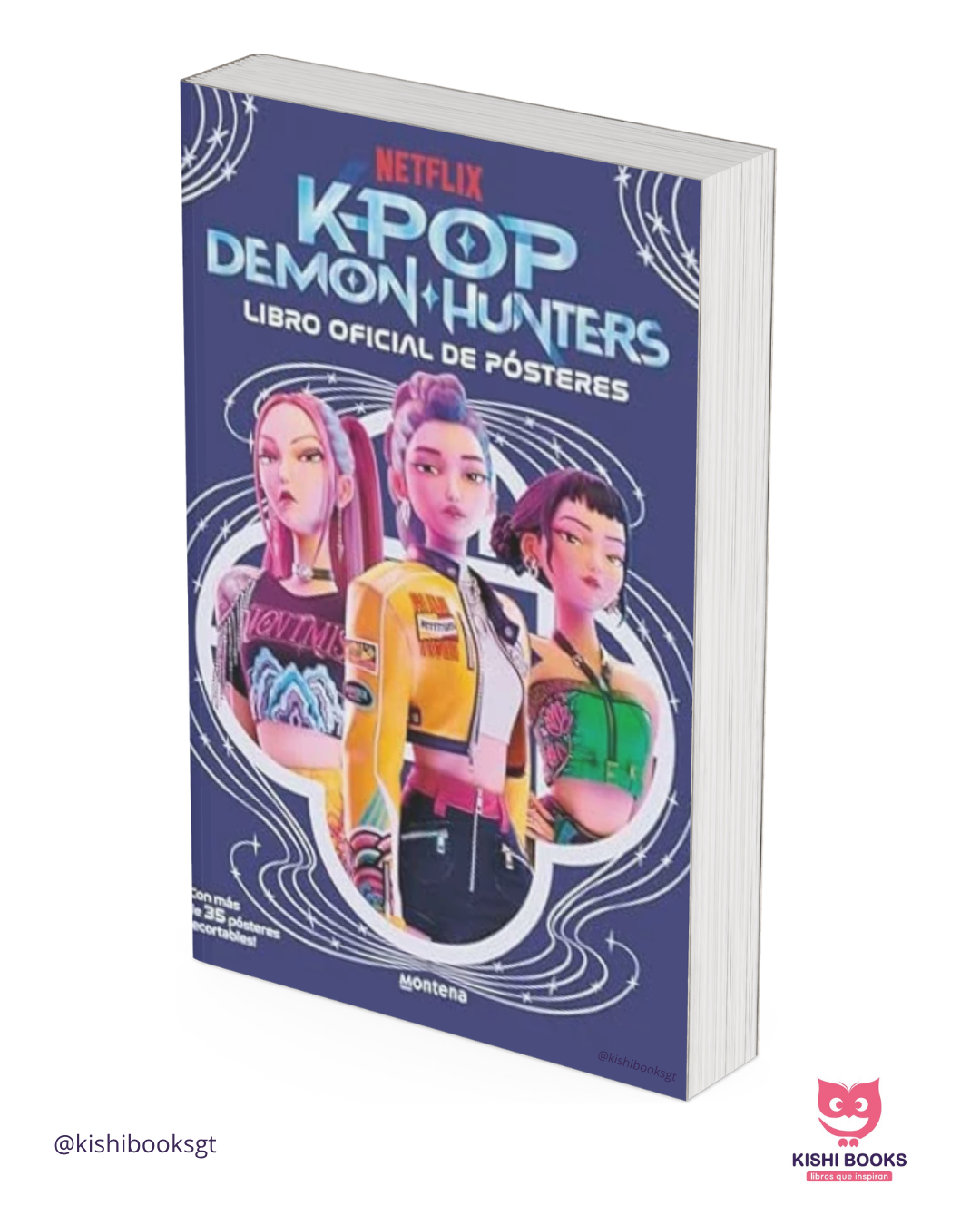 KPop Demon Hunters: Libro oficial de pósteres