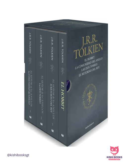 Este estuche de tapa blanda de J.R.R. Tolkien incluye "El Hobbit" y la trilogía completa de "El Señor de los Anillos